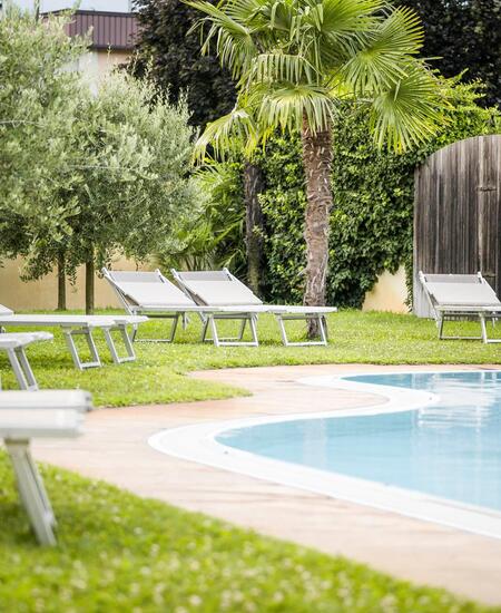 Our outdoor pool