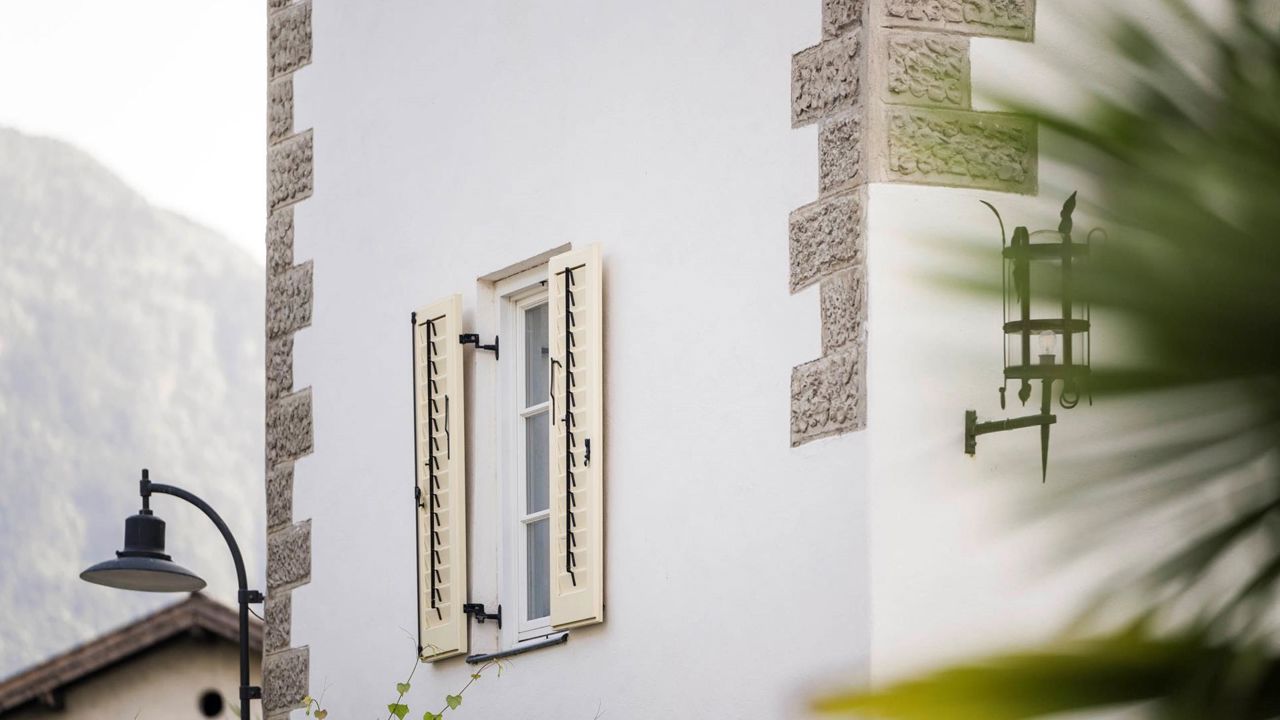 La facciata del nostro albergo