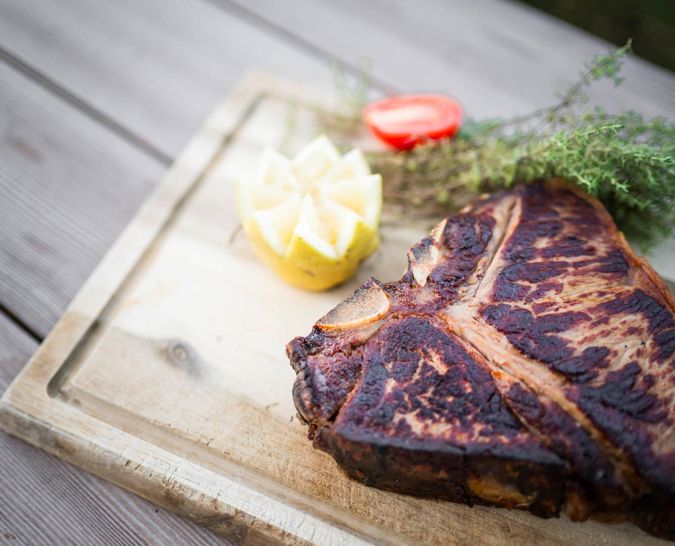 Fleisch vom Grill